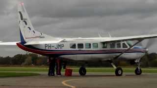 Engine Start Phjmp Cessna 208b Grand Caravan And Loading Skydivers