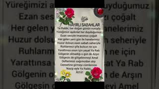 Hayırlara Çıkan Bereketli Bir Sabah Bizlere Nasip Eyle Rabbim.