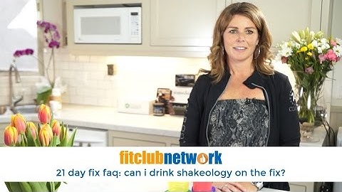 21 DAY FIX FAQ SERIES: Can I Drink Shakeology on the 21 Day Fix?