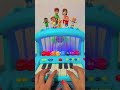 Cute & Fun CoComeon Hippo Piano 🪗 #trending #pianomusic #music #toys #hippo #shortvideo #shorts
