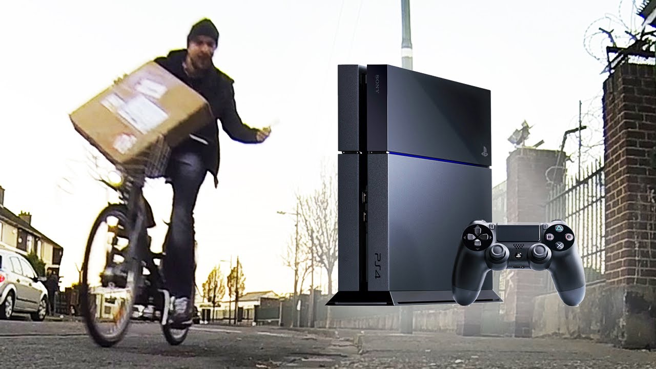 Buscando o PS4 de BIKE! - Funky Vlog