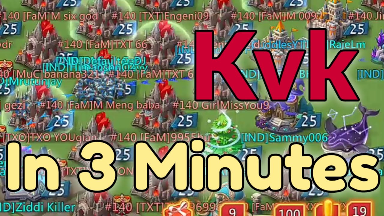 Lords Mobile - KvK In Just 3 Minutes 😂 ... - YouTube