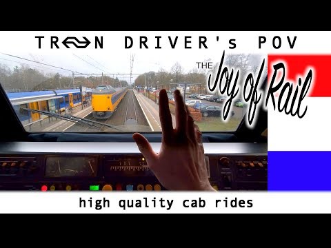 Train Driver's POV Zwolle - Amersfoort ICM 9jan 2020