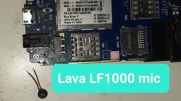 lava a1 Lf -1000 Mic Problem solution,lava mic solution