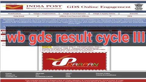 wb gds result cycle III