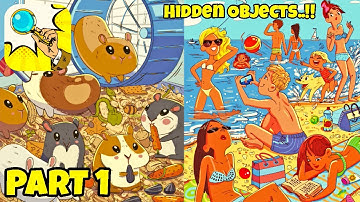 Hidden Objects: Puzzle Game - Gameplay Walkthrough First Look Part 1 (iOS, Android)
