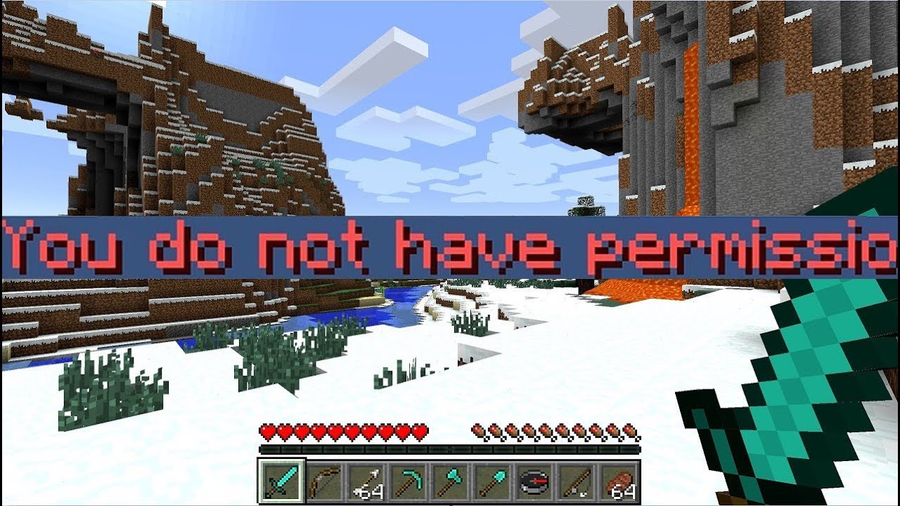 Minecraft How To Change Game Mode Minecraft You Don T Have Permission To Use This Command Youtube