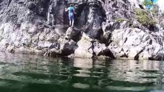 Lake Champlain Deep Water Soloing 2016