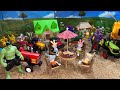 Dining Party with Tractor crazy😱🚜 | Funny Toy Dinner Story with Surprise Twist | ToyXtra for kids