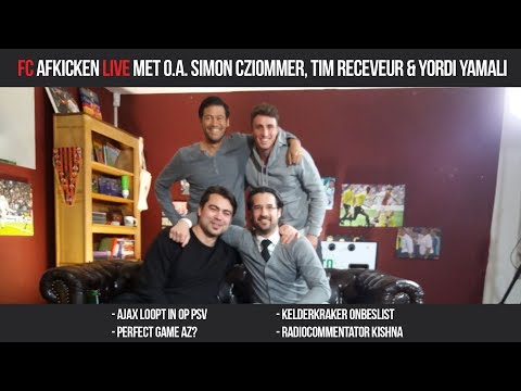 FC AFKICKEN LIVE - Met o.a. Simon Cziommer, Tim Receveur & Yordi Yamali
