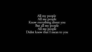 Alexandra Stan ft. Manilla Maniacs - All My People Lyrics Resimi