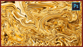 [ Photoshop Tutorial ] How To Create a GOLD Background in Photoshop