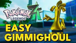How to get GIMMIGHOUL & GHOLDENGO in Pokemon Legends ZA Mega Dimension @JSkeletonNintendo
