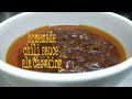 Homemade chili sauce ala Chowking