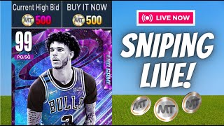 LIVE Sniping Dark Matters/Throwing up Snipes on NBA 2K23 MyTeam!