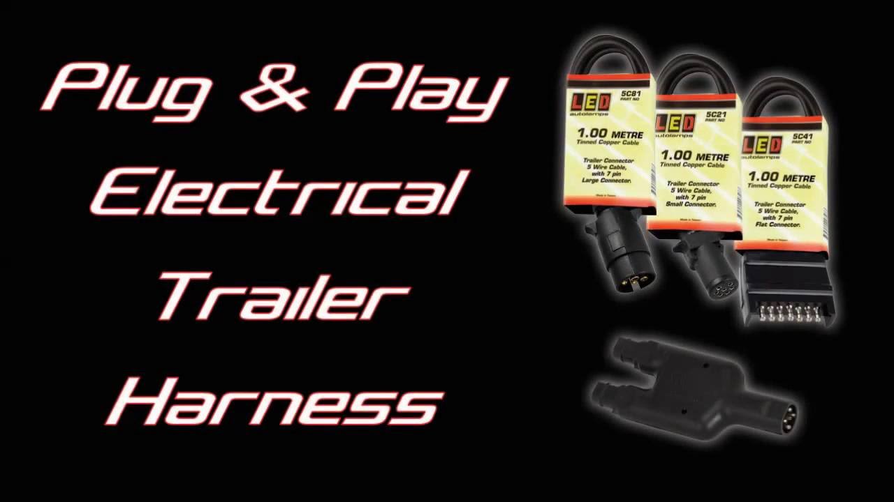 Plug & Play Electrical Trailer Harness - Quick Connection