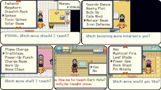 Pokemon Radical Red v4.1 - All Move Tutor Locations