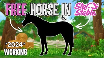 HOW TO GET A *FREE HORSE* IN STAR STABLE 2025!! *WORKING*