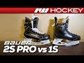 Bauer Supreme 2S Pro vs. 1S Skates // Tech & Spec Comparison