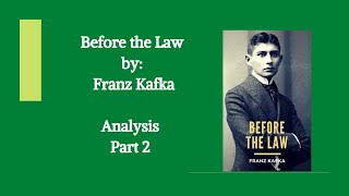 “Before the Law” by Franz Kafka - Analysis Part 2
#franzkafka #booktube #analysis
Check out @O.G.Rose.Michelle.and.Daniel‘s channel as they are marvelous! 😊 “Before the Law” by Franz Kafka - Analysis Part 2