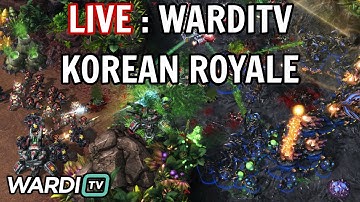 LIVE : WARDITV KOREAN ROYALE Day D - herO, GuMiho, Classic, Rogue, Creator [StarCraft 2]