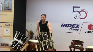 Live drum performance |modern drum performance live|live drum stage show | drum music show