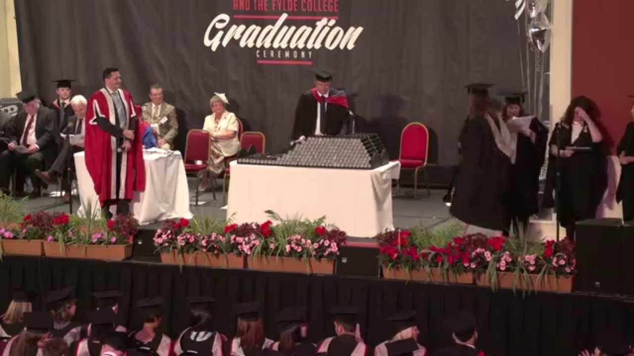 Blackpool Graduation Blackpool and The Fylde College Graduation Ceremony One 10 July 2014 ...