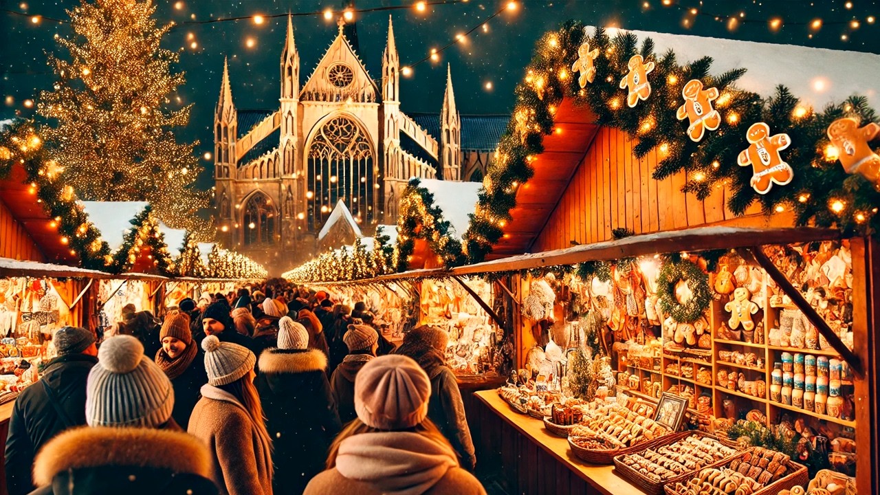 САМАЯ КРАСИВАЯ РОЖДЕСТВЕНСКАЯ ДЕРЕВНЯ ВО ВСЕМ МИРЕ 🎄, ВЕНА 🎅: НАСТОЯЩЕЕ ВОЛШЕБСТВО РОЖДЕСТВА