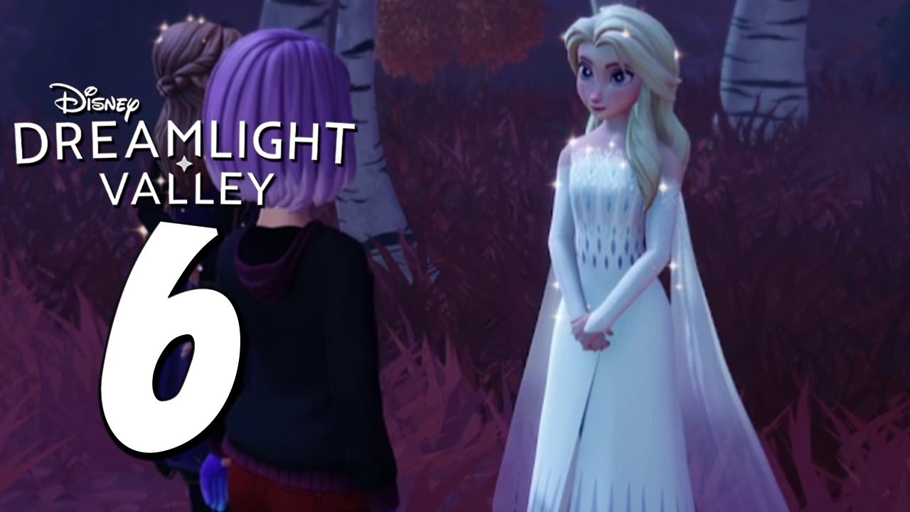 Disney Dreamlight Valley Walkthrough Part 6 FROZEN REALM YouTube