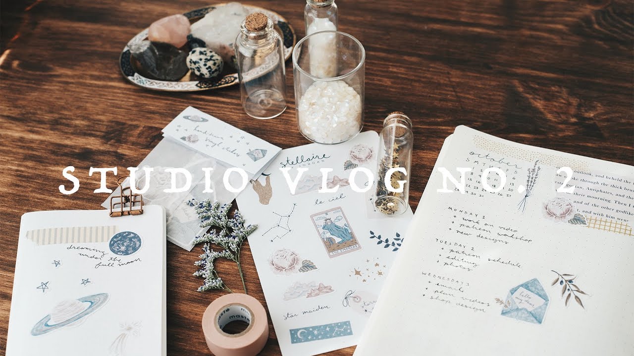 studio vlog no. 2 | behind the scenes of my new collection