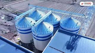 5 Grain Steel Silos Project | Modern Grain Storage Solution by MANXING