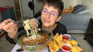 PHO & CRAB RANGOONS | My relationship with food