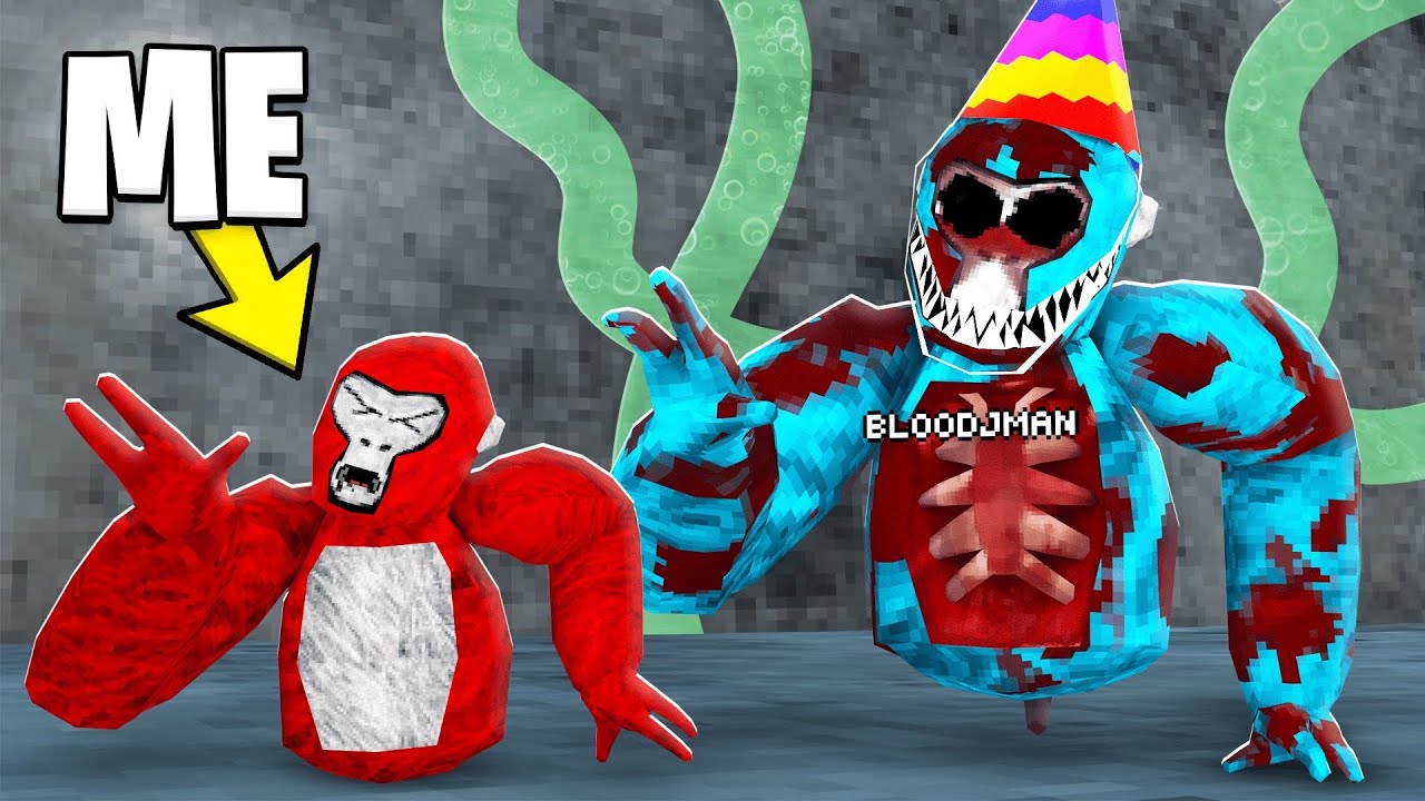 Я нашел кровь jman (тег гориллы)