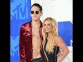 Britney Spears G Eazy VMAs 2016 White Carpet