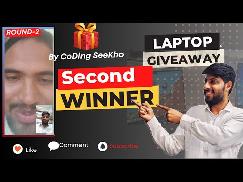 Round 2: Winner of Laptop in Giveaway Contest | Pranay | by CoDing SeeKho