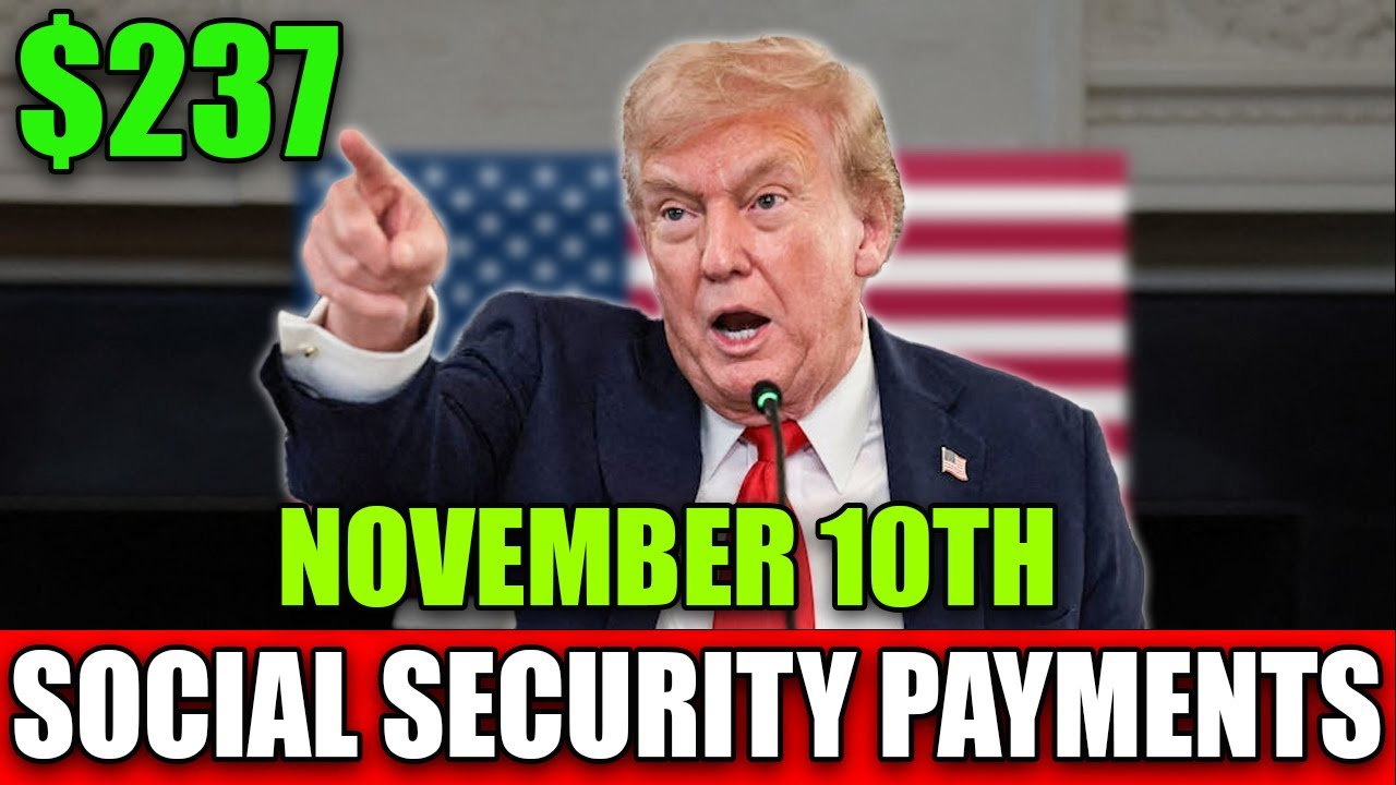 ACT FAST! Social Security SSI payments up to $237 take advantage before November 10th
