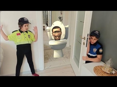 MELİSA NİSA ARABAYA BİNME KORKUNÇ SKİBİDİ TOİLET EXE BAGAJDA KİLİTLİ KALDI !!