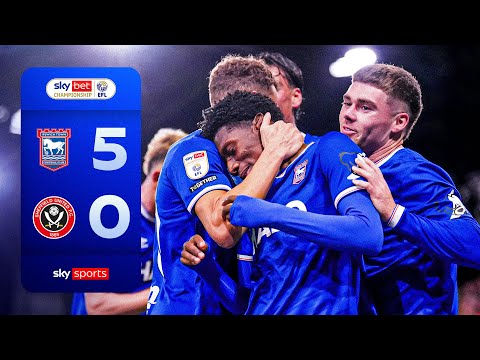 Philogene shines in HUGE win over Blades! 🤩 | Ipswich 5-0 Sheffield United | EFL Highlights