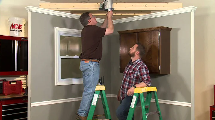 How to Change a Recessed Can to a Pendant Light