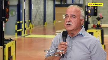 Automated Guided Vehicles (AGV) for fully-automated pallet transport for Longchamp | SSI SCHAEFER