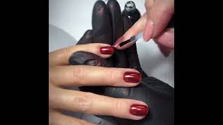 Mirror glitter❤️зеркальная втирка #ногти #nails #manicure #маникюр #nailart #naildesign