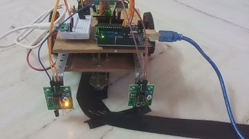 Line Follower Robot using Arduino - Project assignment for Skyfi Labs online course by s.srinivas
