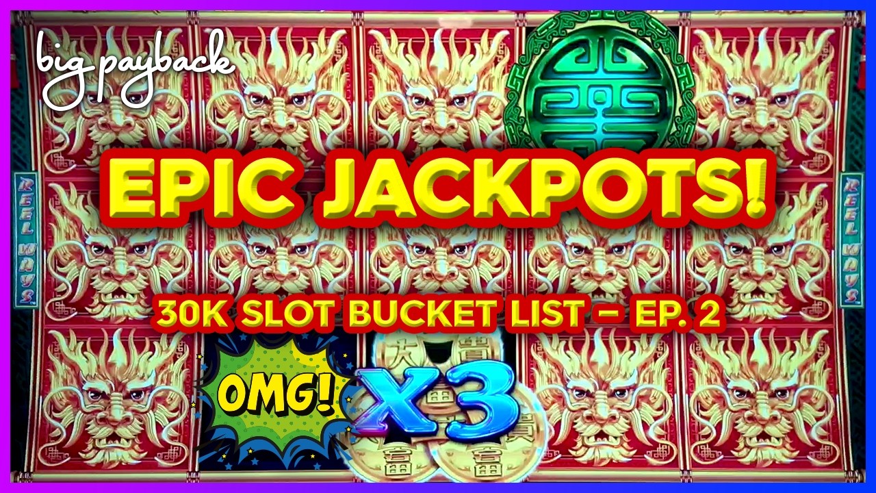 7 EPIC Slot Bucket List JACKPOTS! This is WHY WE WATCH!