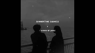 summertime sadness x i wanna be yours (muffled transition + slowed) Resimi