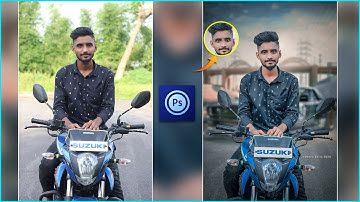 Ps Touch Bike Lover Photo Editing | Ps Touch Best Manipulation Editing Tutorial 2020 | Jonaed editz