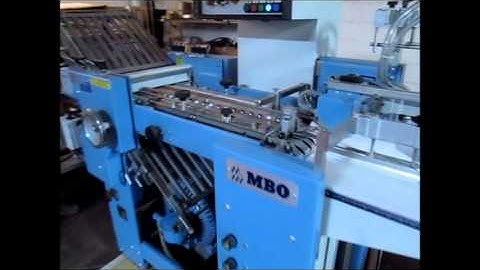 MBO B 18 Pile Feed Folder