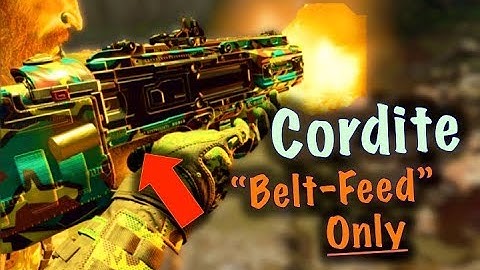 Operator Mod Only - CORDITE "Belt-Feed" | Black Ops 4
