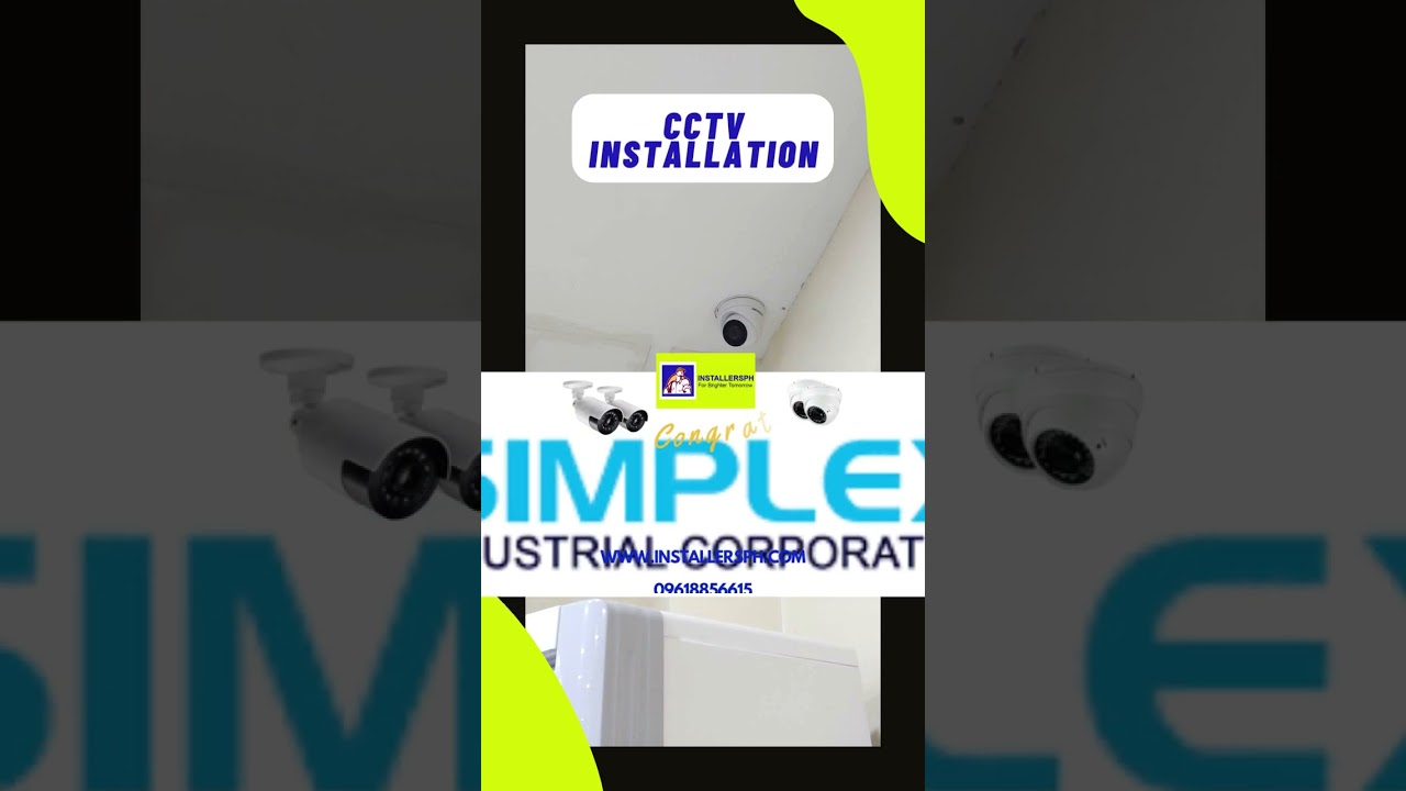 CCTV Installation at Simplex Industrial Corporation Cebu