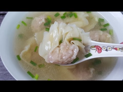 Simple Wonton Soup 简单馄饨汤 Youtube