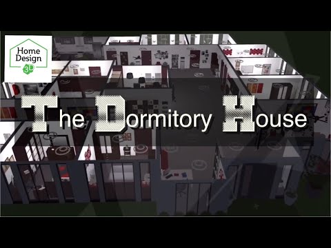 THE DORMITORY HOUSE/ SPEED BUILT/ Tour 3D/ Home Design 3D